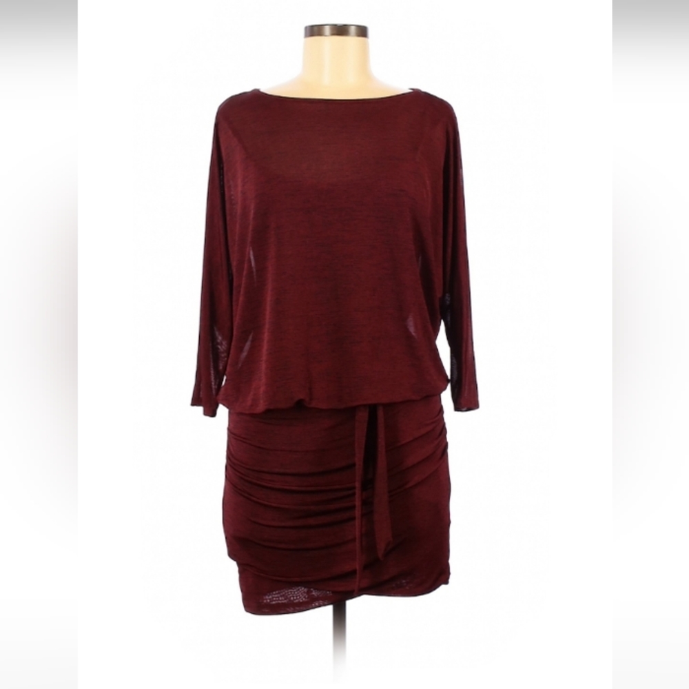 White House Black Market Casual Dress | Size XS | Red/Maroon - Picture 1 of 2